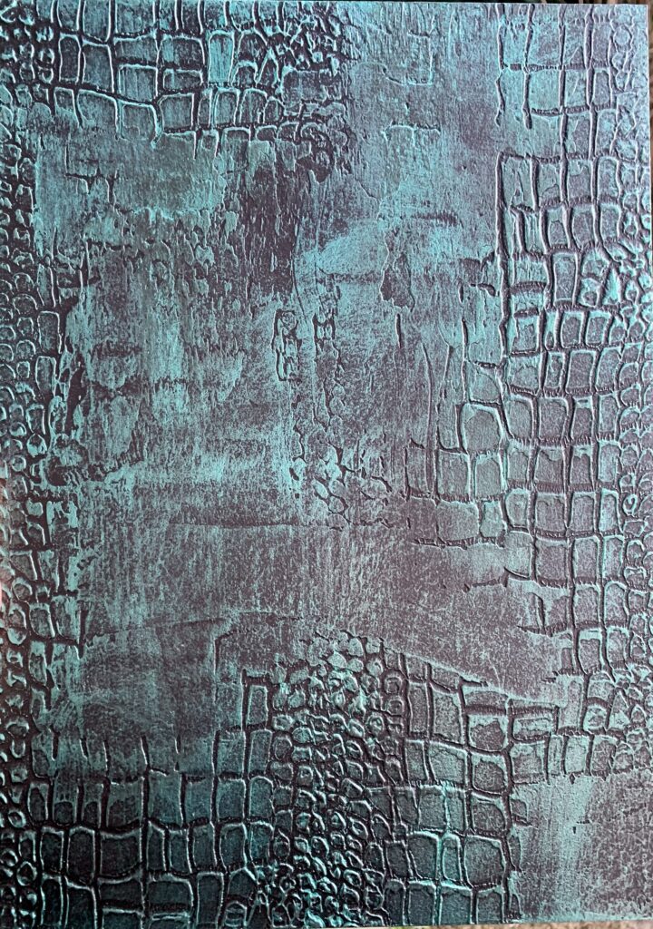 Koptatott krokodilbőr